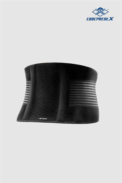 COOLPRENE X 573CA Back Support w/ Extra Waist Support and Bilateral Compressive Straps