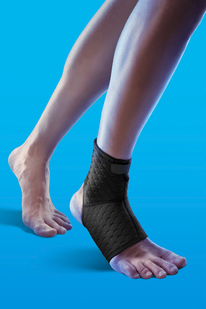 COOLPRENE X 704CA Ankle Sleeve w/ Open Heel