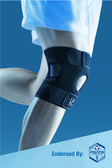 COOLPRENE X 733CA Knee Support w/ Patella Support Ring and Extra Side Supports