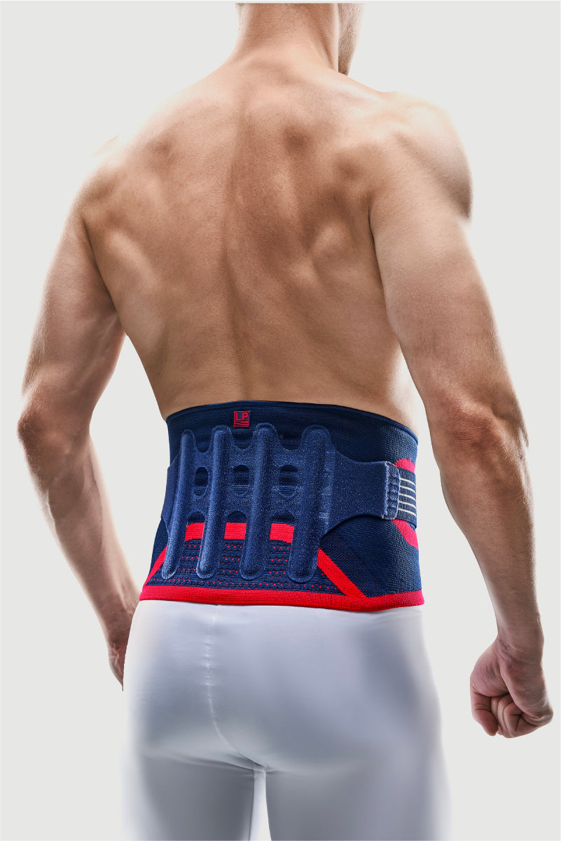X KNIT SP61XT Back Support w/ Extra Lumbar Support and Bilateral Compressive Straps