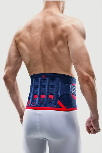 X KNIT SP61XT Back Support w/ Extra Lumbar Support and Bilateral Compressive Straps